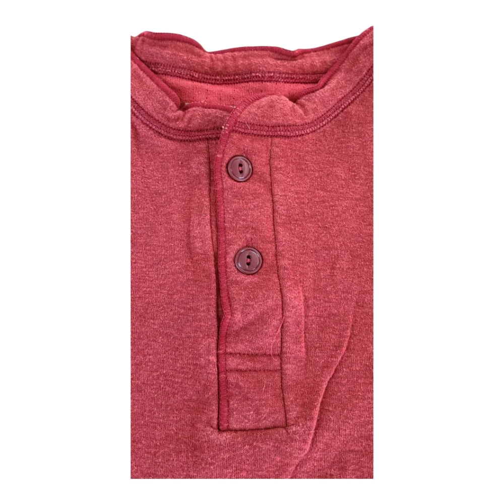 L.L. Bean Two-Layer River Driver's Traditional Fit Henley Large - Picture 5 of 7